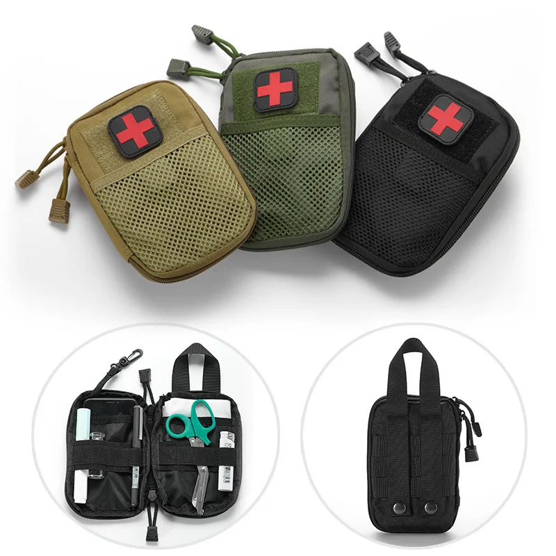 FREE SAMPLE Outdoor Camouflage Bag Sport Hunting Molle Bags In Backpack First Aid Kits Medical Pouch