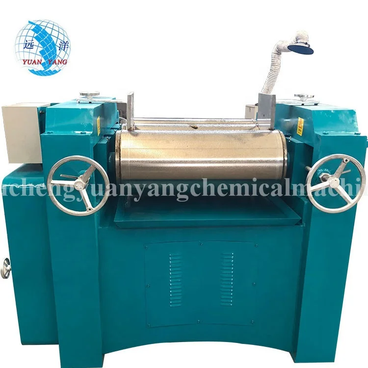 100-200kg/hour Offset ink production Three roll Grinding mill machine