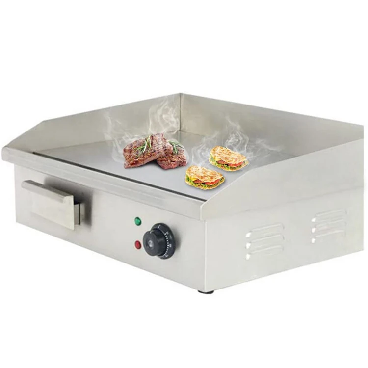 Столешница из нержавеющей стали, электрическая гриль, плоский гриль, столешница 818, столешница