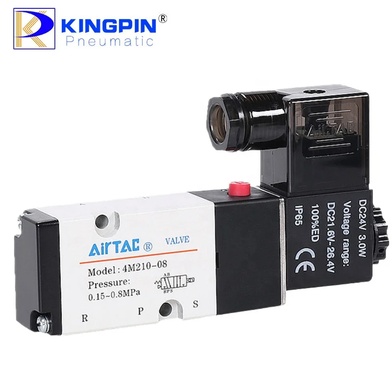 Solenoid Valve 3A110-06NC 3A210-08NO 3A310-10 08 Original airtac pneumatic three-air control valve