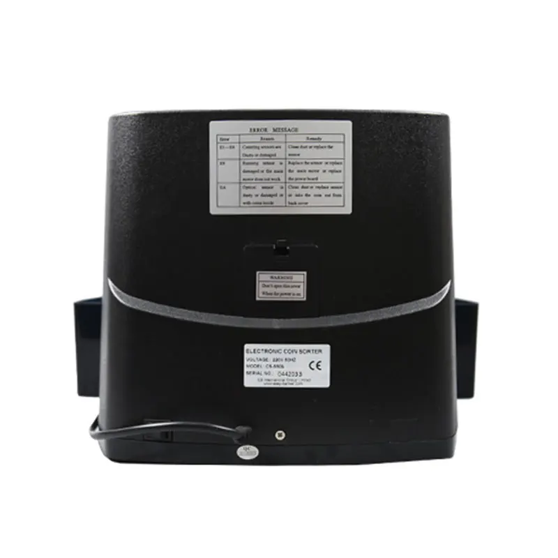 Профессиональный дизайн цифровой счетчик монет сортировщик
