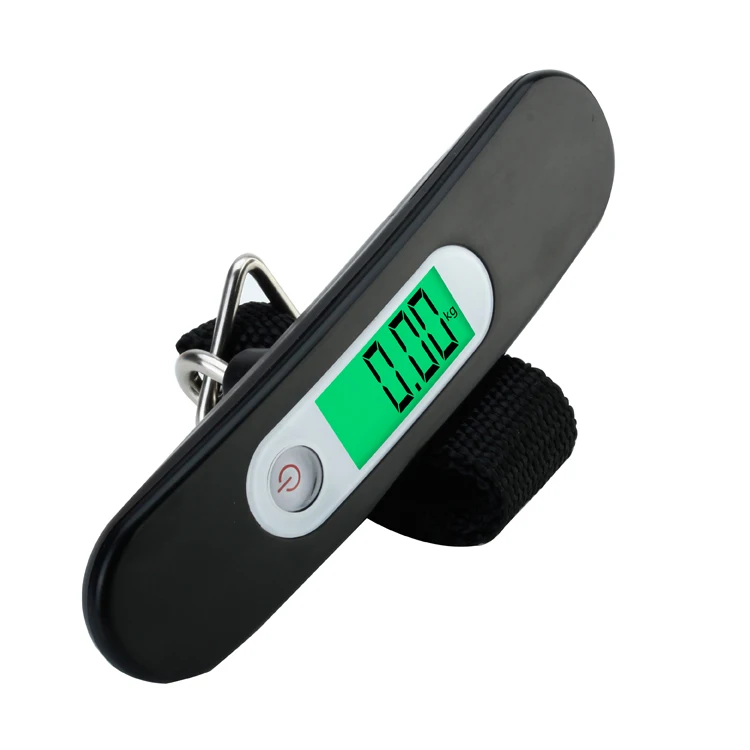 50kg Digital Weight Machine Portable Handheld Hanging Travel Luggage Scale