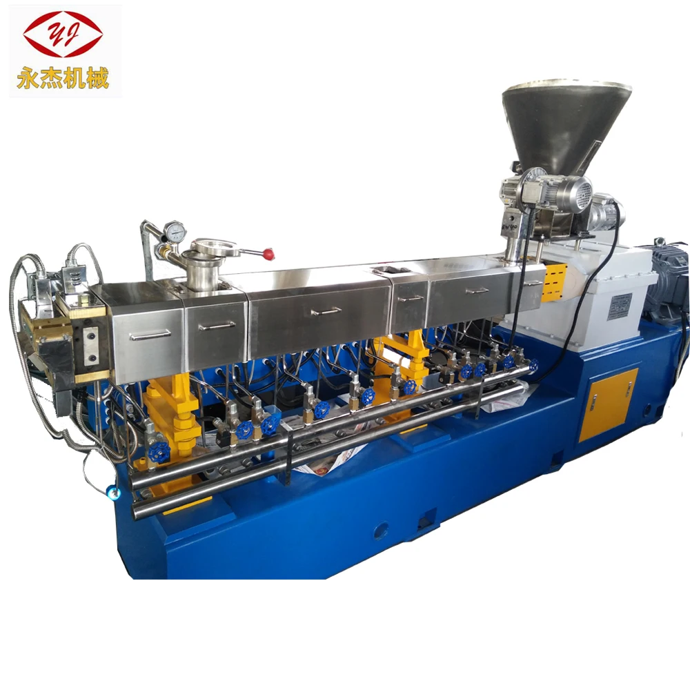 plastic compounding machine bentonite granules making machine plastic granulating extruder