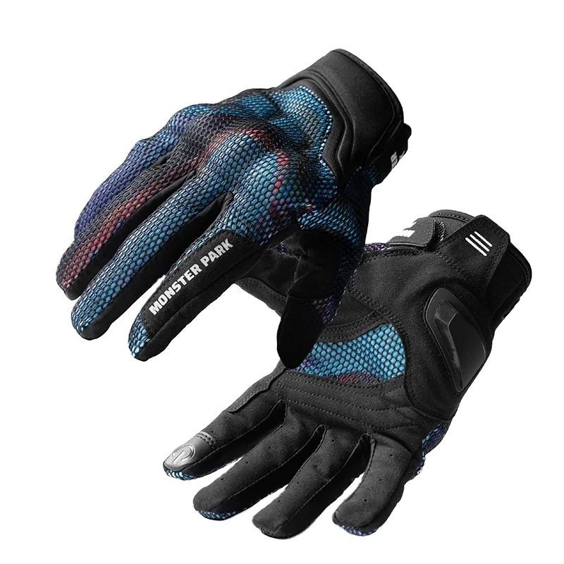 Motorcycle Gloves Winter Gloves Touch Screen Protection Leather Sheepskin All Finger Gloves