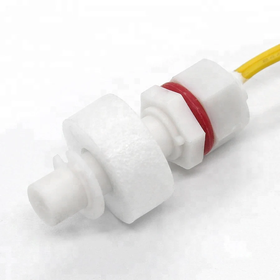 Пластиковый вертикальный поплавковый выключатель уровня с полипропиленовым покрытием