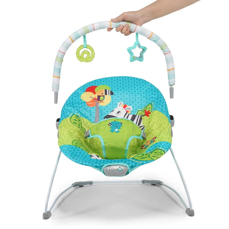Manufacturer High Standard Delicate Suitable For 0-6 Months Old Kids Folding Metal Baby Rocking Chair