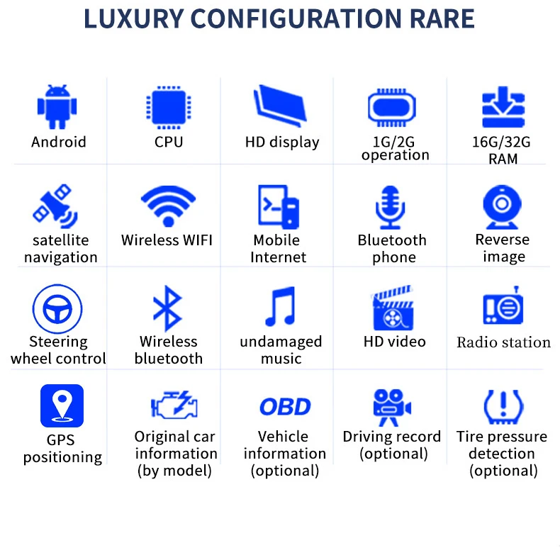 9.7 Inch Android touch screen For Cadillac SLS car stereo radio GPS navigation display multimedia play reversing monitor