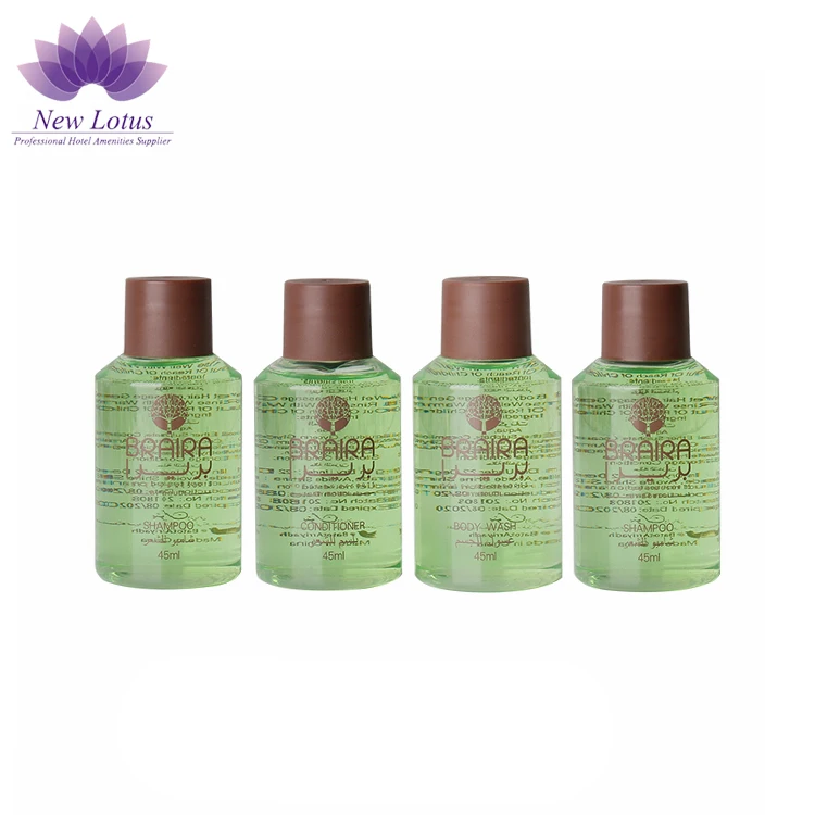 5 star hotel supplies luxury mini shampoo and conditioner for hotels