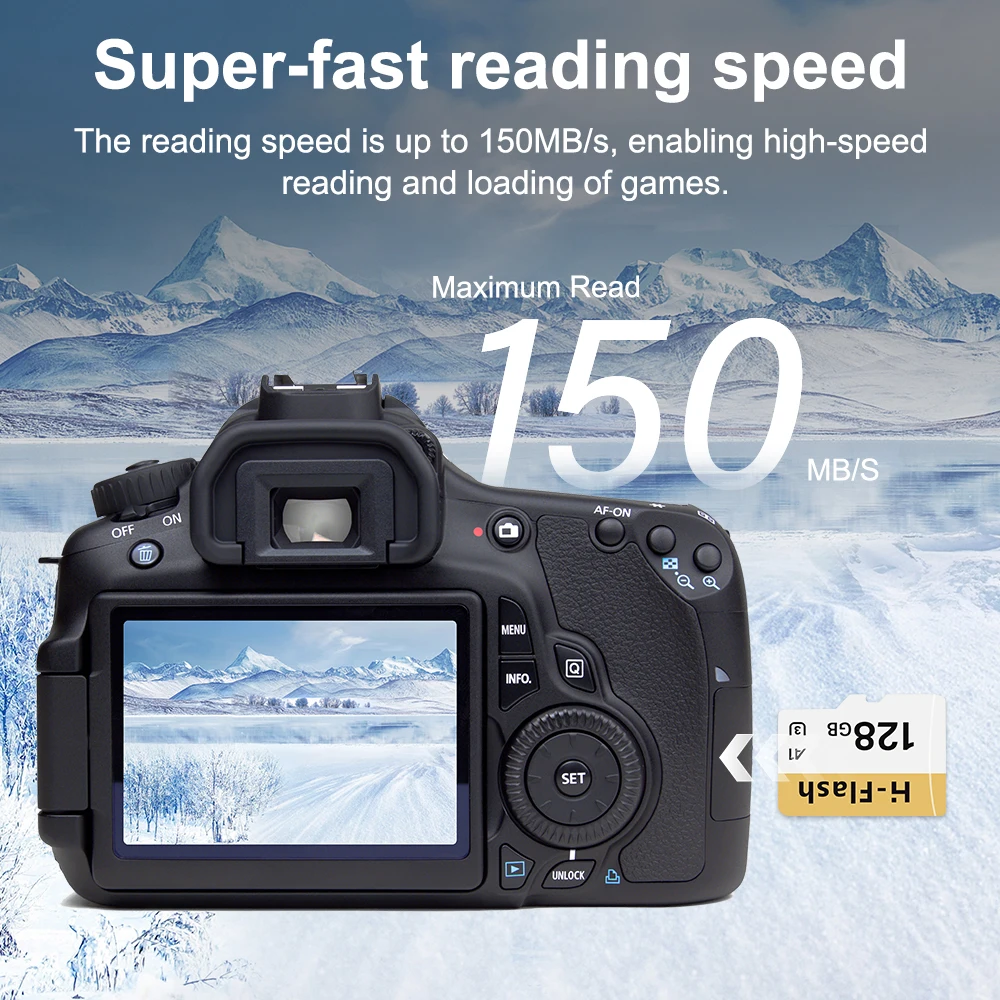 H-Flash Wholesale Custom LOGO OEM TF Card data stored 32gb 64gb 128gb 256gb 512g high speed V30 4k U3 Full Capacity storage card