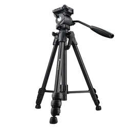SLAMOE Multi function tripod with three dimensional yuntai bubble level UNC1/4 screw tripod for digital camera Gopro stand
