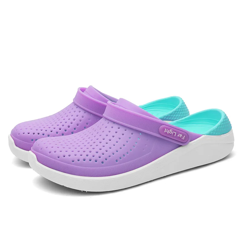 Fashion charms fits for clog sandals decoration classic lined designer anti slip shoes medical clog shoes kitchen chef clogs