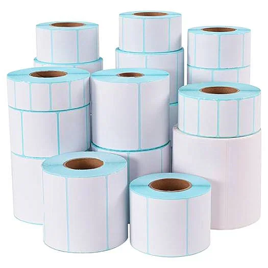 Factory wholesale 4x6 a6 thermal shipping label sensitive sticker roll white direct thermal labels