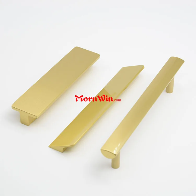 New Factory Direct Solid Copper Coffee T Bar Kitchen Cabinet Cupboard Brass Handles and Ring Pulls