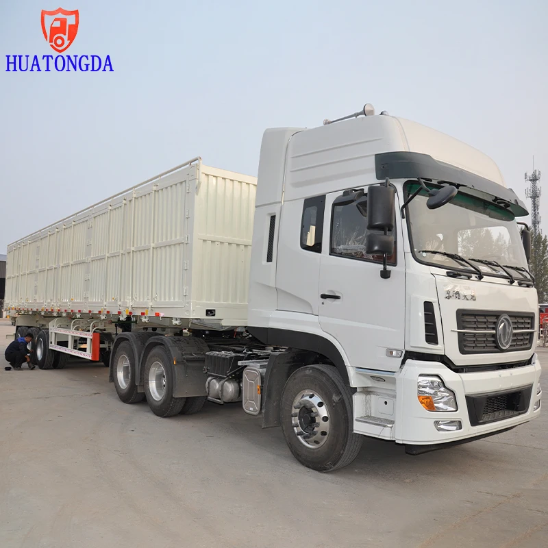 Hydraulic 3 Axle Tipper Semi Trailer 70 Ton Dump Trailer for Sale