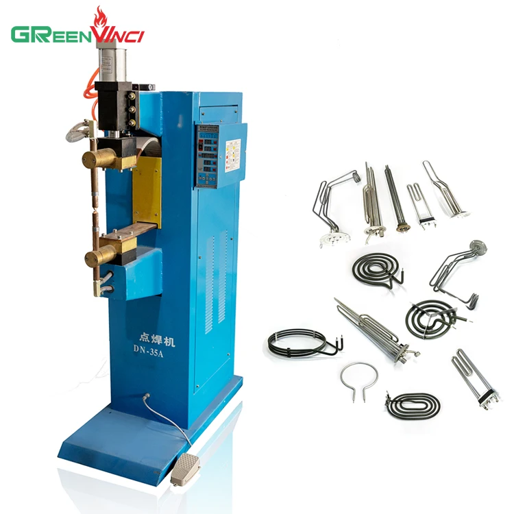 Davinci YDN 35 Bangladesh popular pneumatic aluminum heating element industrial pedal spot welding machine