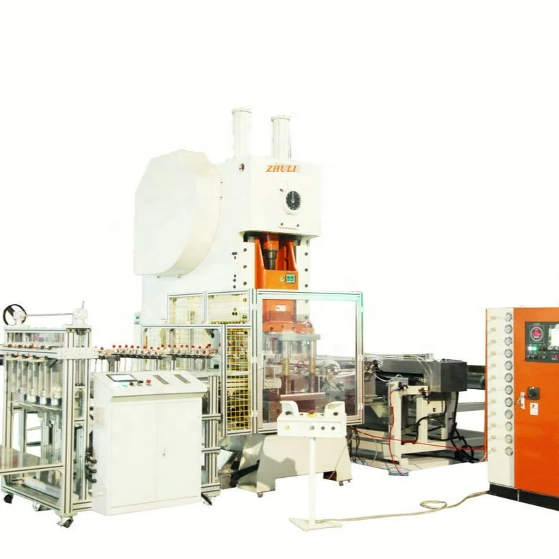 Fully automatic aluminum foil container making machine factory