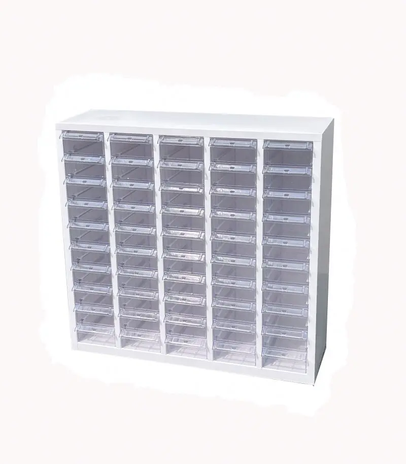 Big OEM  plastic spare parts electronic components organizer workshop 50drawer metal storage cabinet