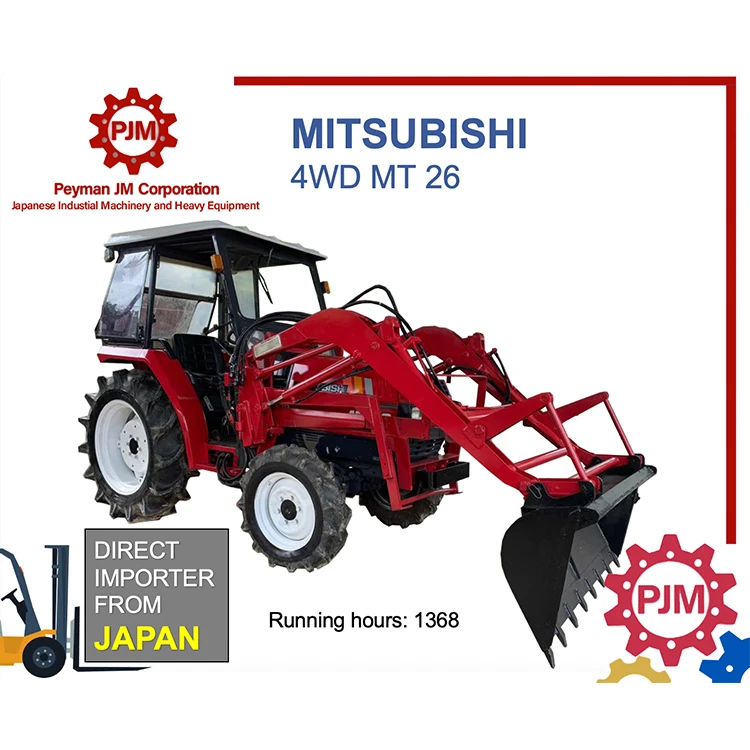  4WD MT26 MITSUBISHI трактор для