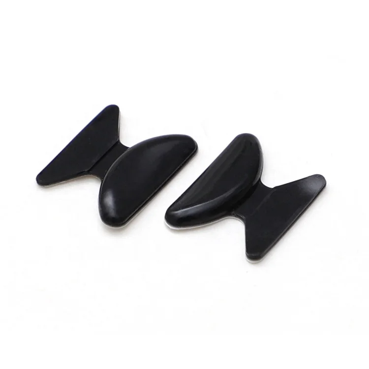 Hot Sale  butterfly shape Silicone Anti-Slip Eyeglass Nose Pads for Eyeglasses