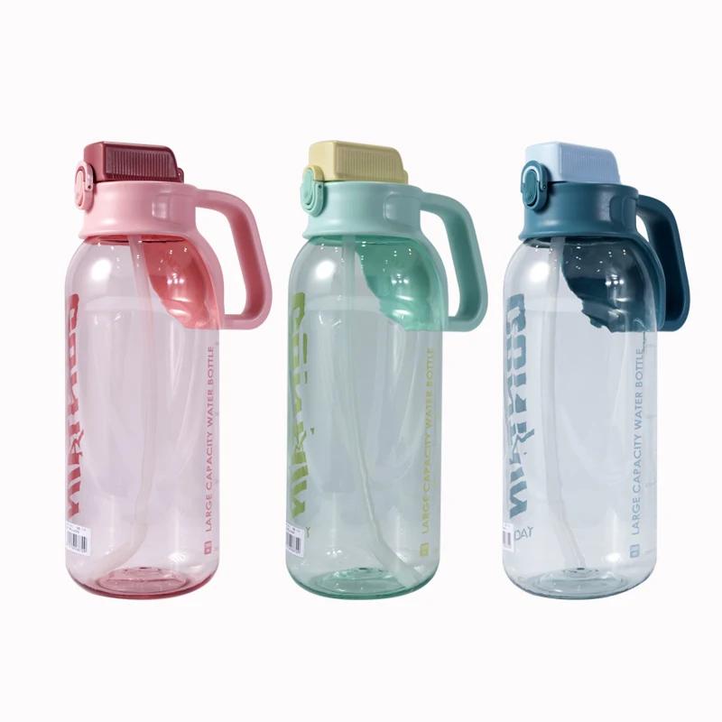 High end custom printed logo 1.7l 2l plastic tritan sport bicycle water bottle for sale