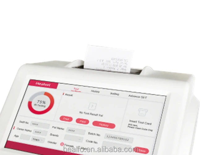 New Semi Automatic Analyzer Coagulation Veterinary Surgery Sets PT/APTT/FIB/ACT/TT Analyzer Vet Test Kit Pet Coagulation Meter