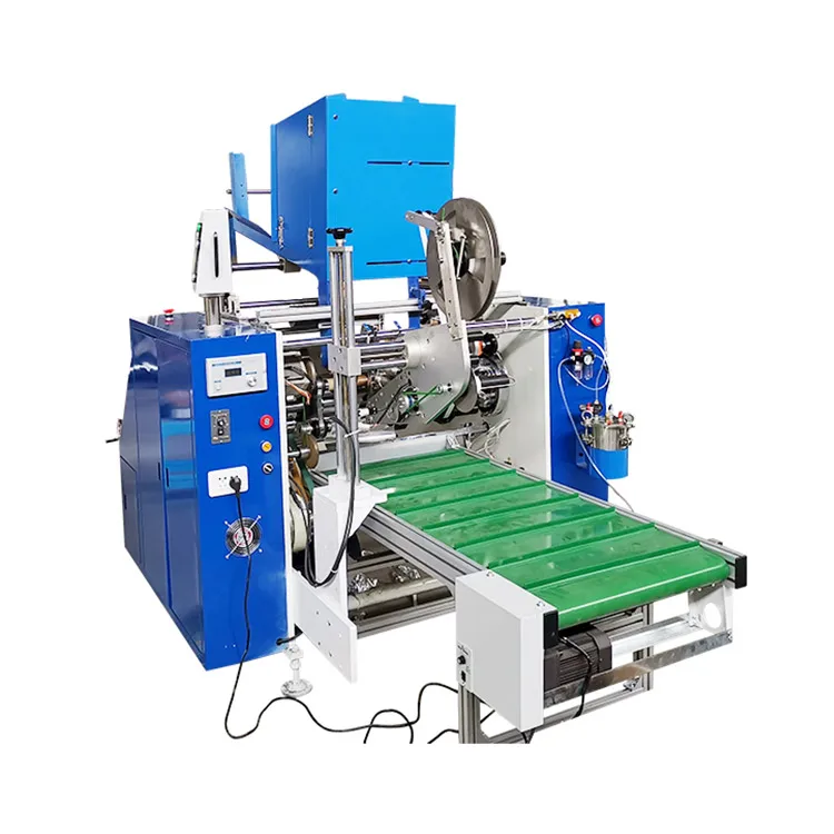 Automatic Roll Paper Aluminum Foil Film Slitter Rewinder And Cutting Machine