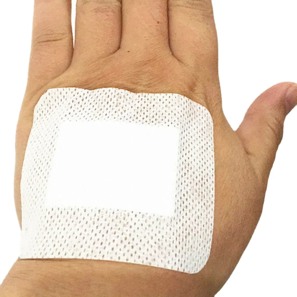 Disposable Water Proof Non Woven Adhesive Wound Dressing Island Dressing with Pad
