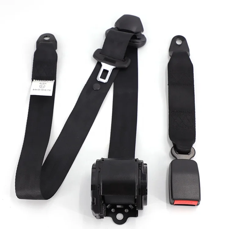 China manufacturer universal 3 point retractable safety seat belt