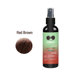 Private Label Dye Natural Wig Dyeing Spray For Lace Wigs Closure Front Hair Color Scalp Hide Wig Knots Concealer Lace Tint Spray