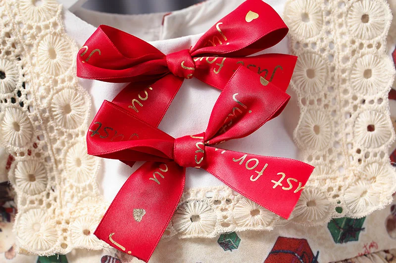 Baby Clothing Spanish Vintage Lolita Ball Gown Lace Bow Print Birthday Party Easter Eid Princess Dress For Girls