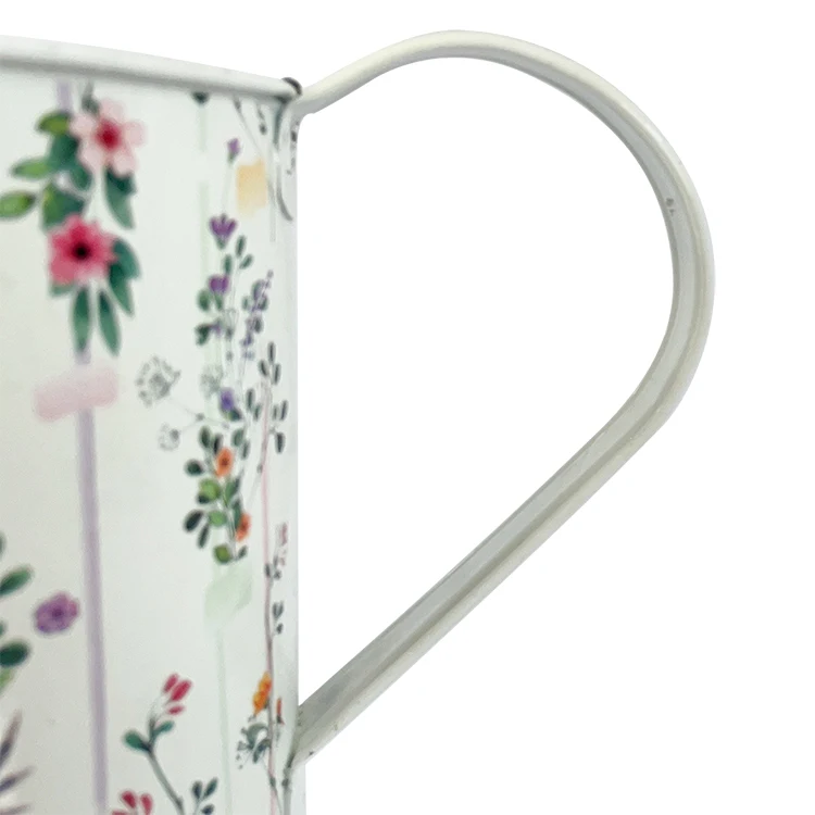 Pattern or custom 1.5L metal art plant watering can metal garden watering kettle