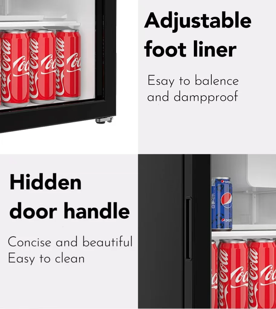 freezer Refrigerators Mini Freezer Refrigerator Fridge for home hotel 90L ice-showcase