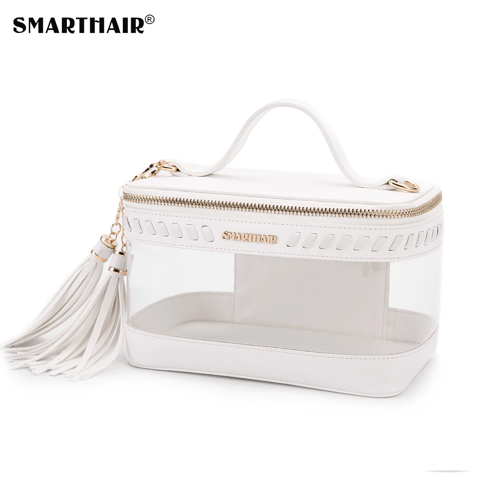 
SMARTHAIR Custom Fashion Clear Small Jelly Transparent TPU Tote Handbag Satchel Woman 