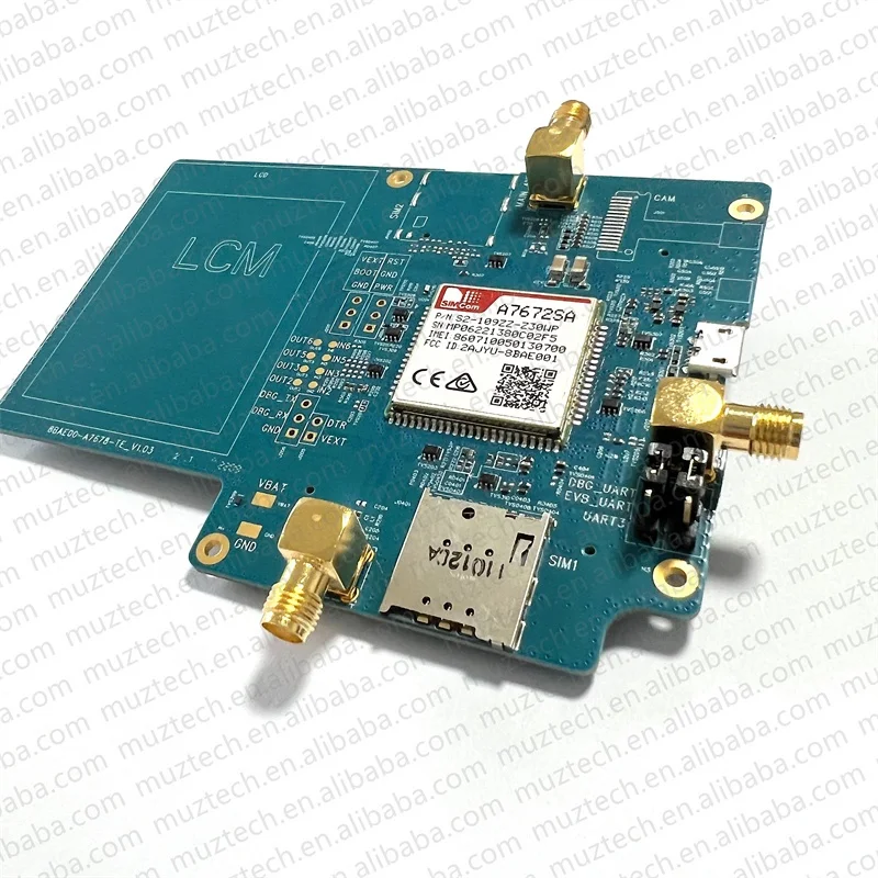 A7672SA-LASE 4g LTE cat 1 A7672SA  Tekit board wireless module A7672S A7672E A7672SA (S2-109ZZ-Z30NC) LCC