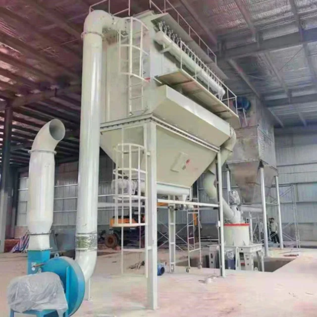 Micron calcite three ring micro powder grinding mill hot sale ultrafine mining stone raymond mill hgm80