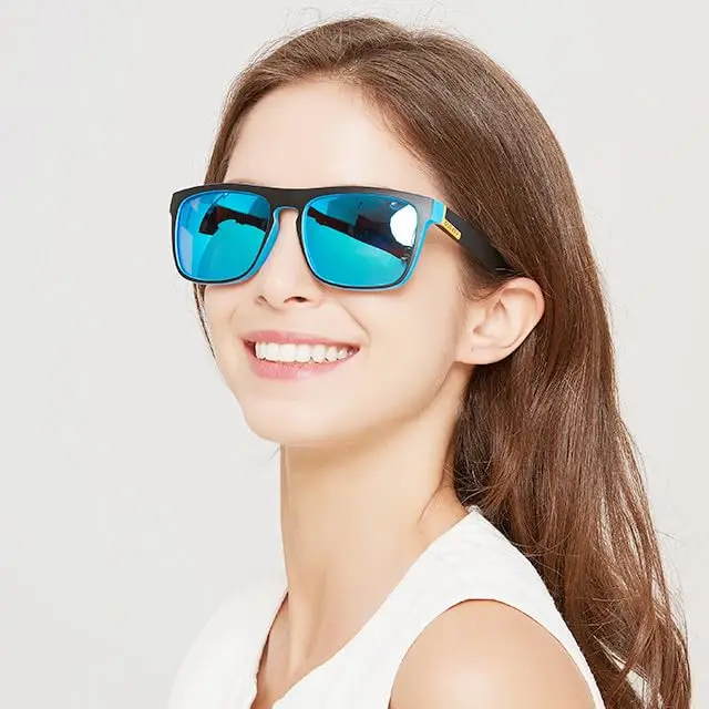 DUBERY UV400 поляризационные солнцезащитные очки женские модные солнцезащитные очки для девушек 2024 высокого качества винтажные фиолетовые солнцезащитные очки для женщин