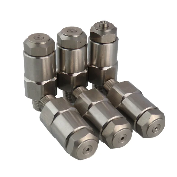 1/4 Lnn  Stainless Steel Garden Home Low Pressure Fine Mist Spray Nozzle Air Atomizing Nozzle