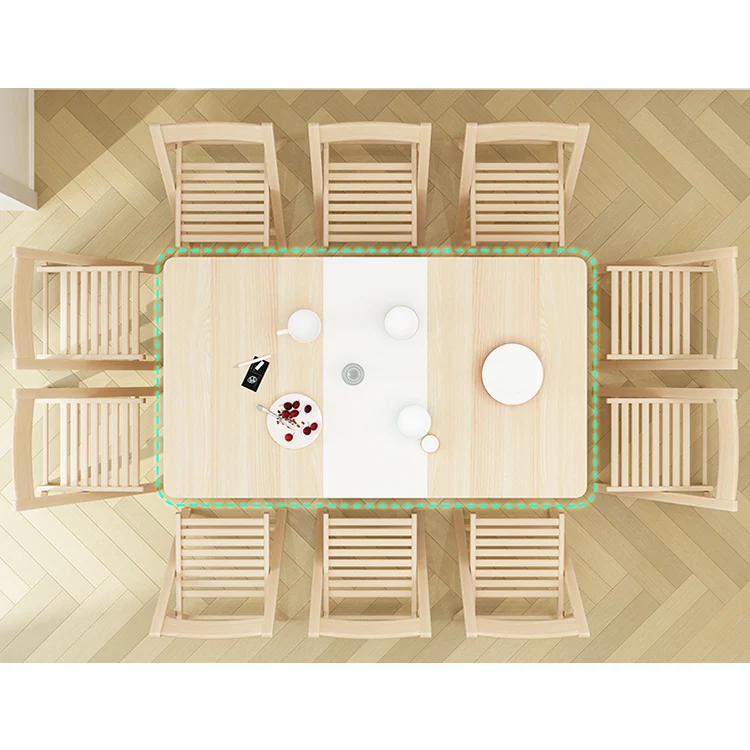 Современный складной деревянный обеденный стол мебель для столовой