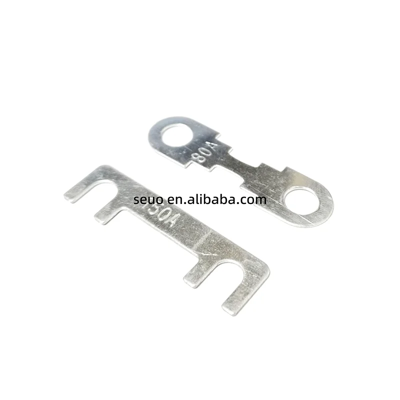 Flat ANF round-hole ANG open automotive zinc blade fuses  cartridge fuses with screw 30A 40A 50A 60A 70A 80A 90A 100A 110A-200A