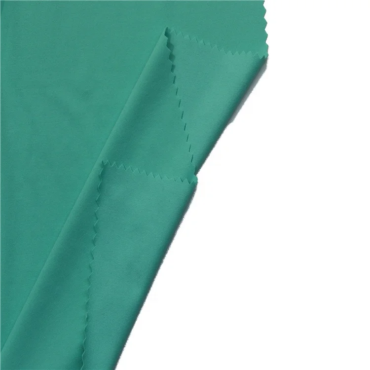 82% polyester 18% elastane peached jersey knit fabric for sportswear