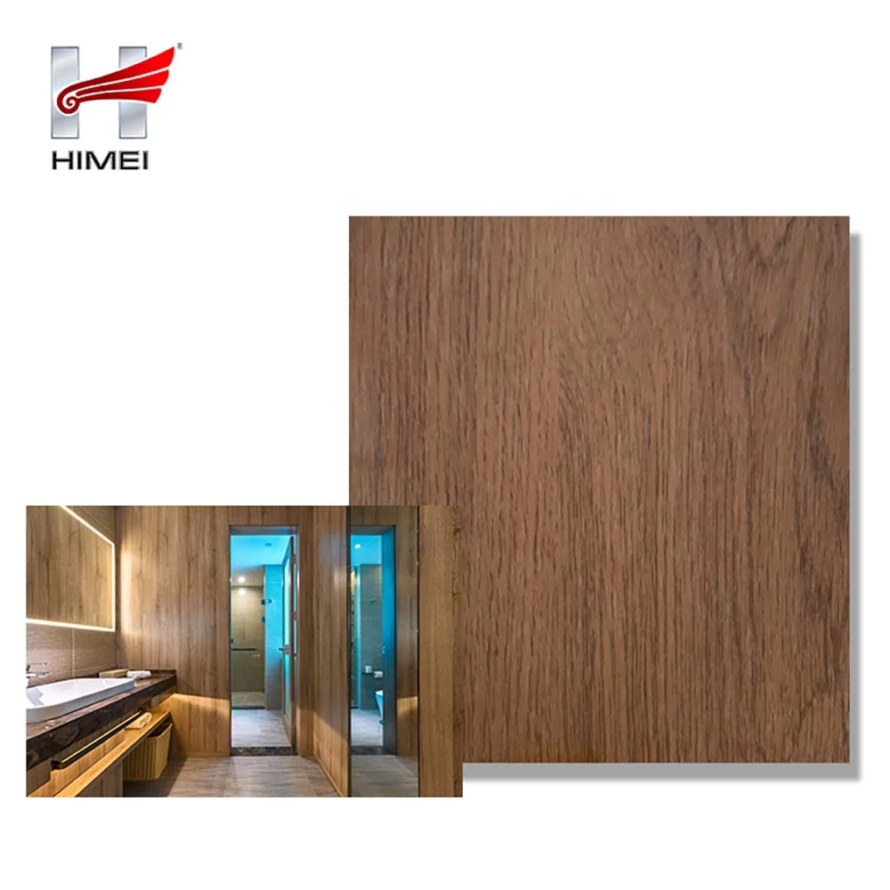 Golden Grain Metal Laminated Steel Sheet for Door Panel Decoration
