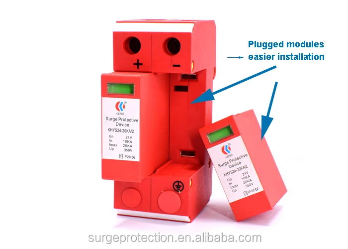 20ka 40ka surge arrester protective device DC 1000v SPD