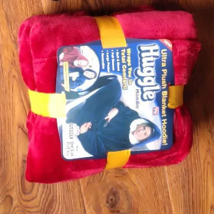 Флисовый халат Casaco Feminino толстовка с капюшоном женское одеяло рукавами огромное ТВ Sherpa