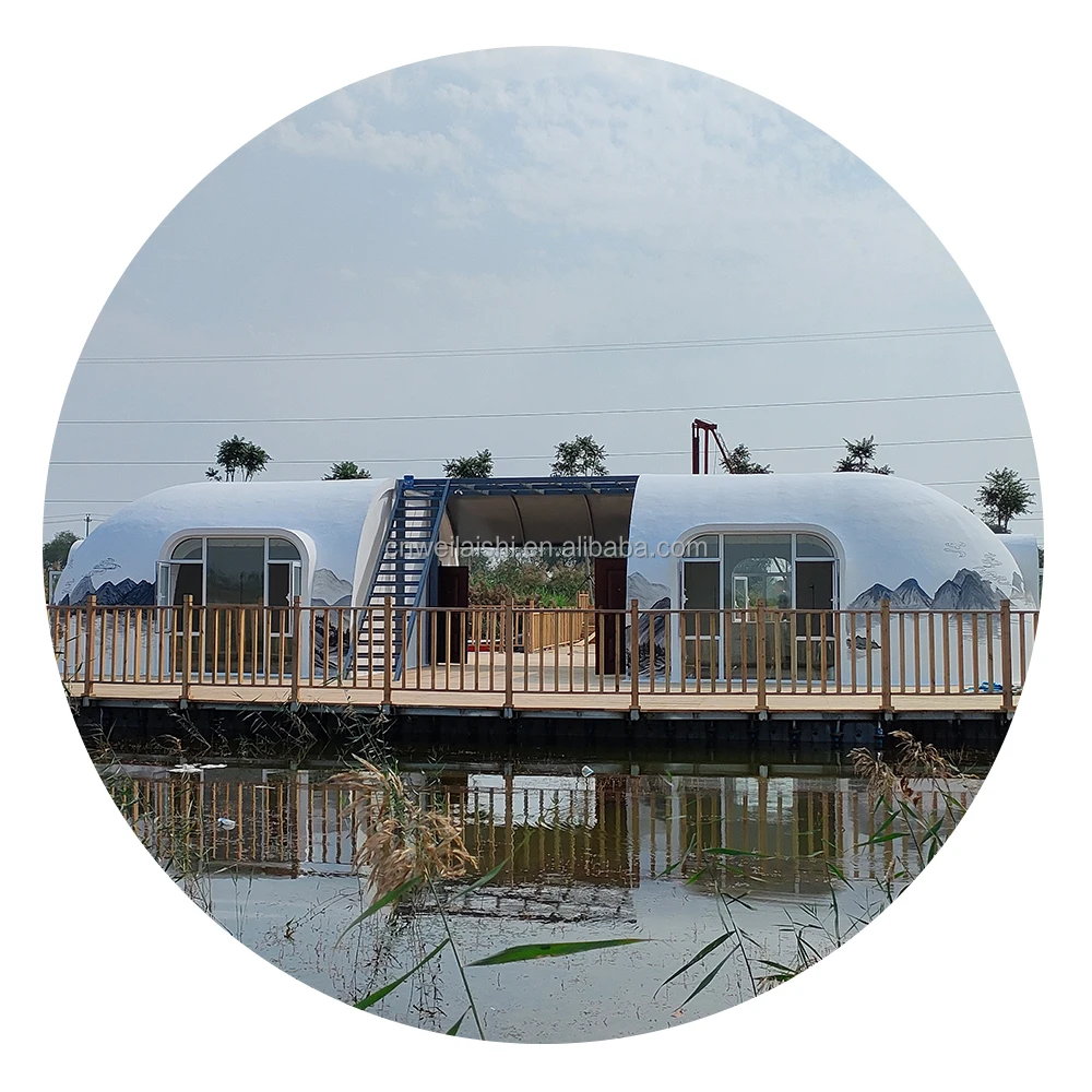 Ecological building dome house price prefabricated module Polystyrene dome Graphene Spherical room