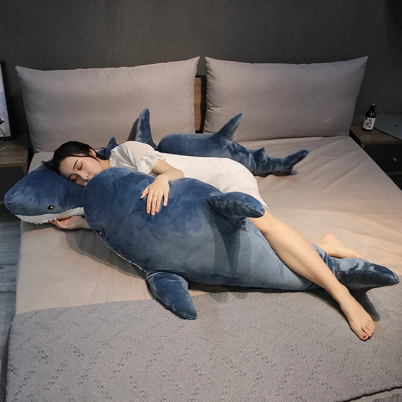 Promotion gift Soft Customized OEM Cute Shark Stuffed Plush Toy Doll For Kid Animal Plush Toys