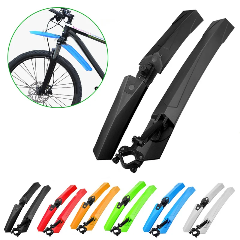 Fine Bicycle Fenders Bike Mudguard Carbon Fiber Front /Rear MTB Mountain Bike Wings Mud Guard Cycling Accessories 8 Colors