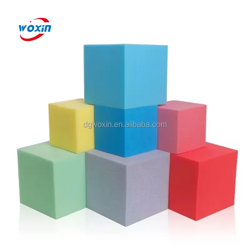 Woxin New Style Shockproof Cushion Cubes Foam Cubes For Foam Pit Trampoline Gymnastics Foam Pit Blocks