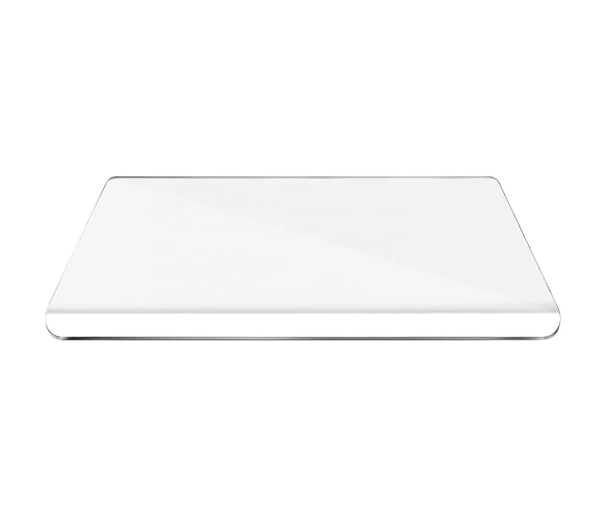 Food safe Anti-Slip Transparent Acrylic Cutting Board with lip chopping board for Kitchen Countertop