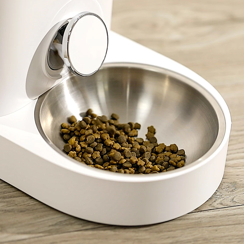 PETKIT Element Smart Pet Feeder Mini Automatic Pet Feeder with LED Display Stainless Steel Pet Bowl App Control Cat Puppy Feeder