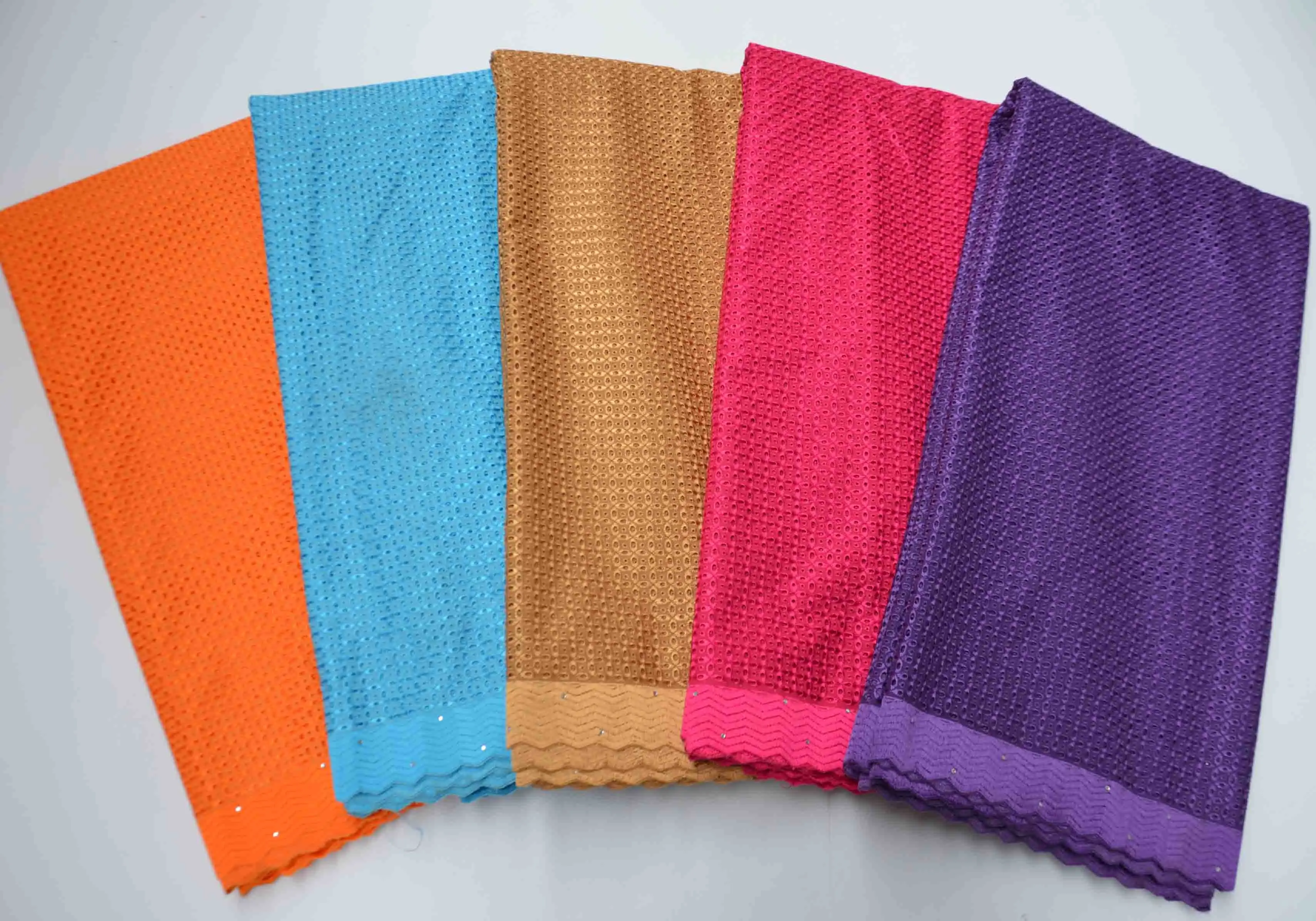 
Stones lace fabric dubai pakistani korean big heavy swiss voile lace 